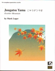 October Mountain (Juugatsu Yama) - Sax Quartet SATB (or Trio SAT)