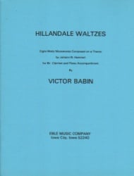Hillandale Waltzes - Clarinet and Piano