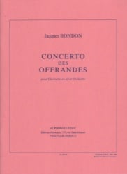 Concerto des Offrandes - Clarinet and Piano