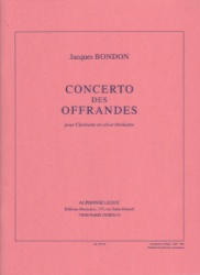 Concerto des Offrandes - Clarinet and Piano