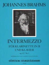 Intermezzo, Op. 117, No. 1 - Clarinet and Piano