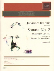 Sonata No. 2 in A Major, Op. 100 - Clarinet and Piano