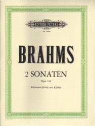 Sonatas, Op. 120 - Clarinet (or Viola) and Piano