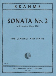 Sonata No. 2 in E-flat Major, Op. 120, No. 2 - Clarinet and Piano