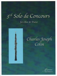 Solo de Concours No. 3 Op. 40 - Oboe and Piano