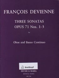 3 Sonatas Op. 71 Nos. 1-3 - Oboe and Piano