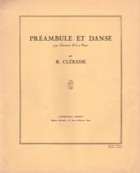 Preambule et Danse - Clarinet and Piano