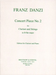 Concert Piece No. 2 in G Minor, Variations on "Le Ci Daren" - Clarinet and Piano