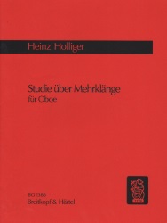 Chordal Study (Studie uber Mehrklange) - Oboe Unaccompanied