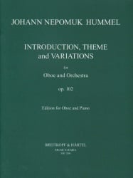 Introduction, Theme and Variations - Oboe and Piano