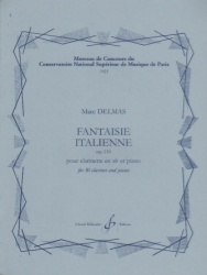 Fantasy Italienne, Op. 110 - Clarinet and Piano
