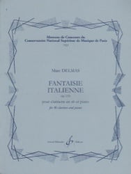 Fantasy Italienne, Op. 110 - Clarinet and Piano