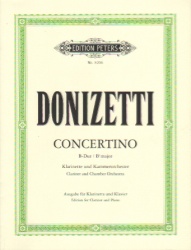 Concertino in B-flat Major - Clarinet and Piano