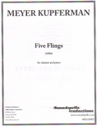 5 Flings - Clarinet and Piano