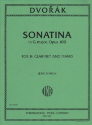 Sonatina in G Major Op. 100 - Clarinet and Piano