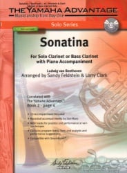 Sonatina (Bk/CD) - Clarinet (or Bass Clarinet) and Piano