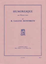 Humoresque - Clarinet and Piano