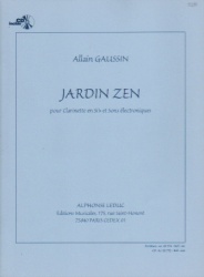 Jardin Zen (Bk/CD) - Clarinet Unaccompanied