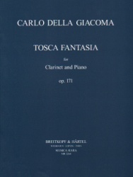 Tosca Fantasia, Op. 171 - Clarinet and Piano