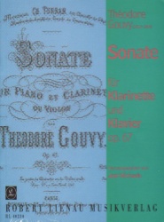 Sonata, Op. 67 - Clarinet and Piano