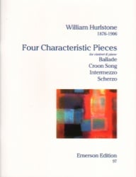 4 Characteristic Pieces - Clarinet and Piano