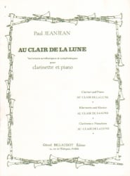 Au Clair de la Lune - Clarinet and Piano