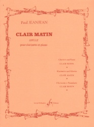 Clair Matin - Clarinet and Piano