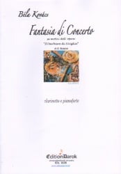 Fantasia di Concerto on Themes from "Barber of Seville" - Clarinet and Piano