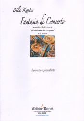 Fantasia di Concerto on Themes from "Barber of Seville" - Clarinet and Piano