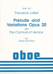 Prelude and Variations on "The Carnival of Venice" Op. 20 - Oboe and Piano
