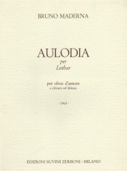 Aulodia - Oboe d'Amore (with Optional Guitar)