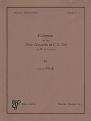Cadenzas by John Mack: Mozart Concerto in C Major, K. 314 - Oboe