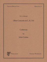 Cadenzas by John Corina: Mozart Concerto in C Major, K. 314 - Oboe