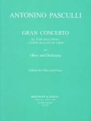 Gran Concerto (Themes of  Sicilian Vespers) - Oboe and Piano