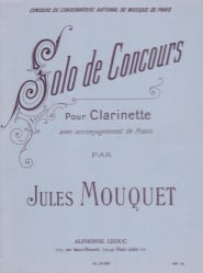 Solo de Concours - Clarinet and Piano