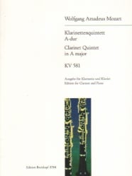 Clarinet Quintet in A Major, K. 581 - Clarinet in A and Piano