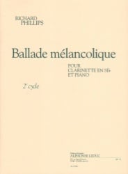 Ballade Melancolique - Clarinet and Piano