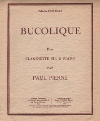 Bucolique - Clarinet and Piano