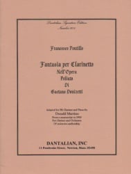 Fantasia on Themes from "Poliuto" - Clarinet and Piano