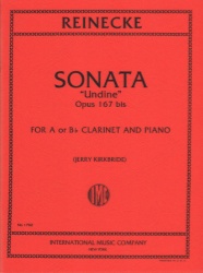 Sonata, "Undine," Op. 167 - Clarinet and Piano