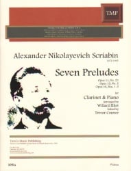7 Preludes - Clarinet and Piano