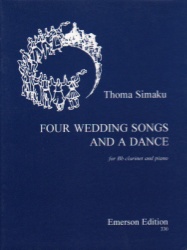 4 Wedding Songs and a Dance - Clarinet and Piano