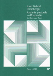 Andante Pastorale Op 98/2 and Rhapsody Op 127/2 - Oboe and Organ
