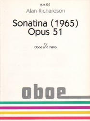 Sonatina (1965) Op. 51 - Oboe and Piano