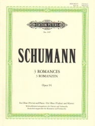 3 Romances Op. 94 - Oboe (or Violin, Cello, or Clarinet) and Piano