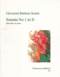 Sonata No. 1 in D Major - Oboe (or Flute) and Piano