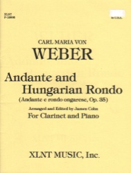 Andante and Hungarian Rondo - Clarinet and Piano