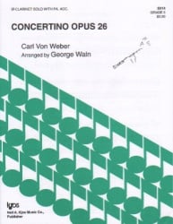 Concertino in E-flat Major, Op. 26 - Clarinet and Piano