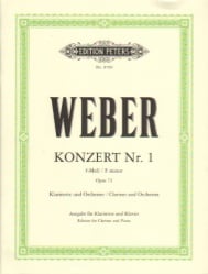 Concerto No. 1 in F Minor, Op. 73 - Clarinet and Piano