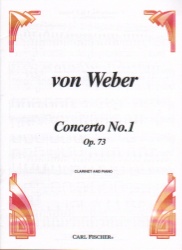 Concerto No. 1 in F Minor, Op. 73 - Clarinet and Piano